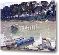  Картина Через реку  
