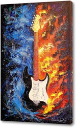   Постер Звучание гитары