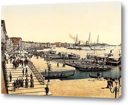   Постер Порт, Венеция, Италия.