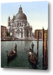   Постер Санта-Мария-делла-Салюте, Венеция 
