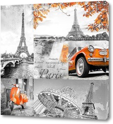  Постер Путешествие в Париж