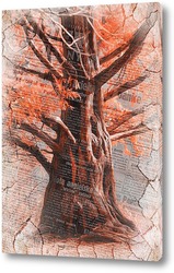   Постер Дерева и газета