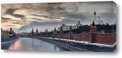   Постер Зимняя Москва