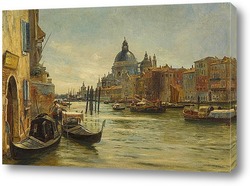   Постер Венецианский канал сцены