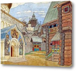   Постер Русская деревня