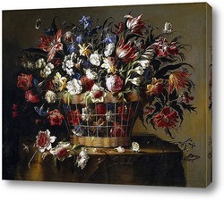   Картина Корзина с цветами