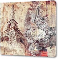   Постер Балерина Парижа