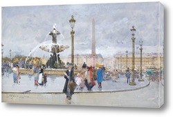   Картина Площадь конкорд