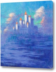   Постер Замок в облаках