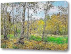   Картина Осень в лесу