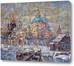   Постер Спасо-Яковлевский монастырь зимой