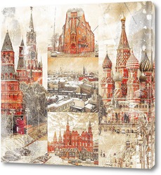   Постер Пейзажи Москвы