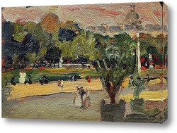   Картина В саду Люксембург, 1897
