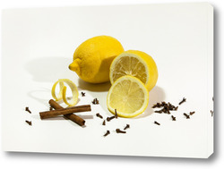   Постер Лимон со специями