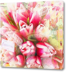   Постер Красочные тюльпаны