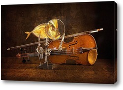   Постер Вомер и скрипка