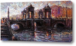   Картина Мост Ломоносова 