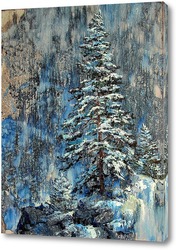   Картина Среди снегов и метелей