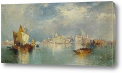  Восход луны, Кьодже, Венеция , 1897