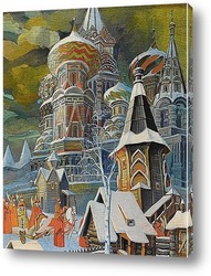   Картина Собор Василия Блаженного  