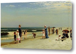   Картина На пляже в Кони-Айленд