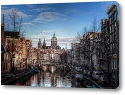   Постер Амстердам