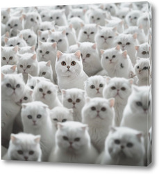    Белоснежные кошки
