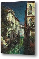   Постер Венеция в лунном свете
