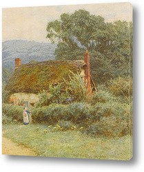   Картина Старый коттедж у Алфристона