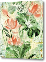   Постер Цветы лотосов
