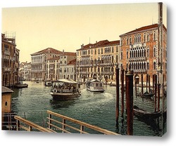   Постер Фоскари и Раззониджио дворец, Венеция, Италия
