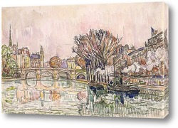   Картина Новый мост, Париж