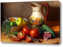  Салат из свежих овощей ( горизонтальный)