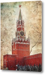  Постер Спасская башня. Кремль
