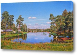   Постер Залив на Верхнем озере