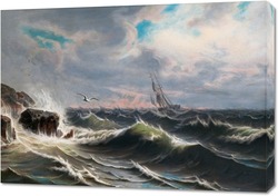   Картина Чайка над морем