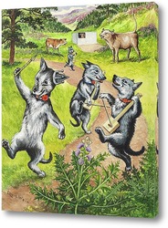   Постер Танцующие собаки