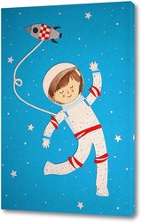   Постер Космонавт