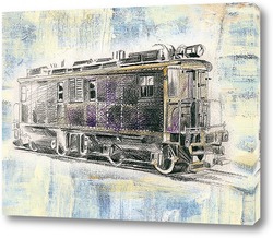   Постер Старинный поезд