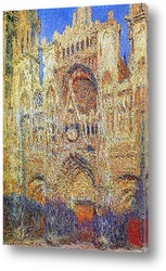   Постер Руанский собор,портал и башня Сен-Ромен,1893г.