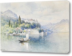   Картина Вилла Акрмоатик, озеро Комо 