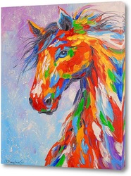   Картина Огненная лошадь