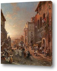   Картина Шествие в Неаполе