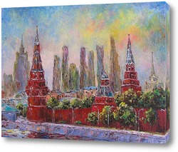   Картина Круглова Светлана. "Москва сегодня"