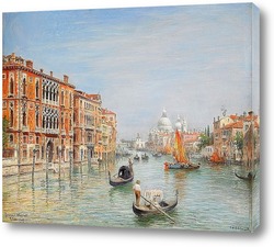   Постер Гранд канал-Венецияч