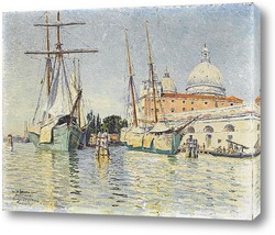   Картина Вдоль набережной, Венеция