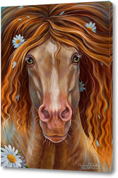  Постер Летняя лошадь