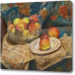   Постер Натюрморт с яблоками, 1912