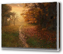   Постер Осенняя тропинка