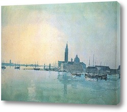  Венеция, из крыльца Мадонны делла Салюте, 1835.